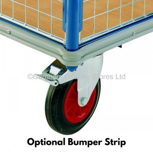 Classic Platform Trolley Timber Sides 500kg Capacity